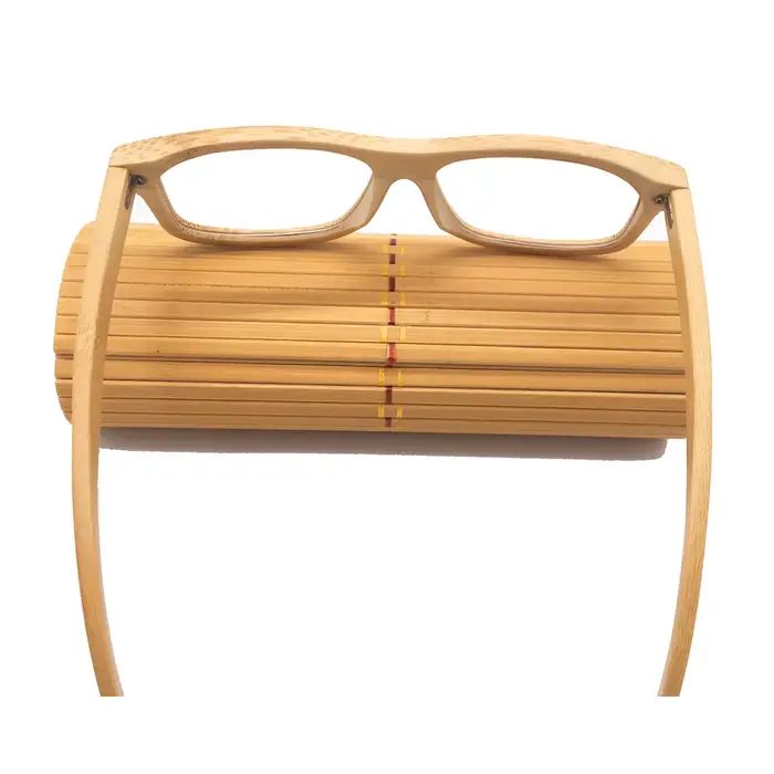 HDLosFTER-Montures de lunettes en bambou pour hommes et femmes