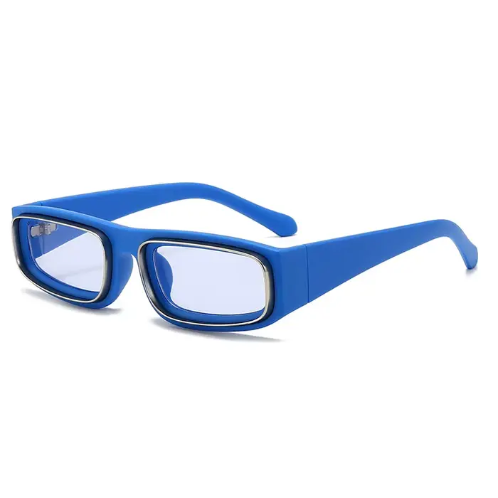 Lunettes de soleil pour hommes et femmes, rétro, petite monture, haute qualité, pour l'extérieur, co