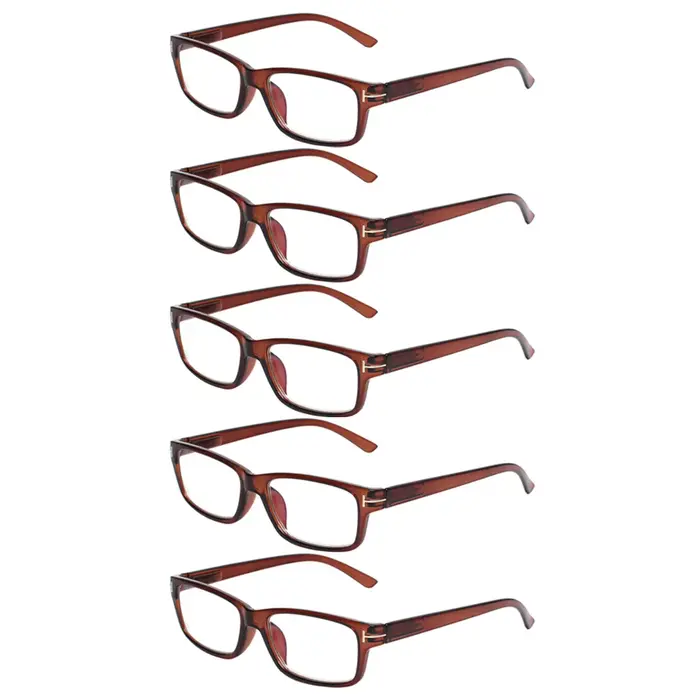 Boncamor lunettes de lecture pour hommes et femmes Anti-lumière bleue charnière à ressort Anti-fatig