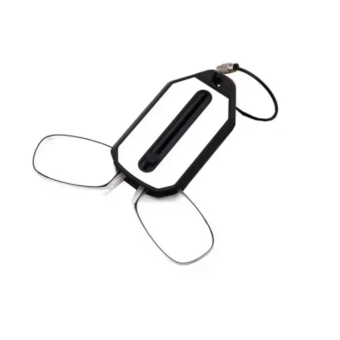 Lunettes de lecture à clipser pour le nez, pliables, ultralégères, porte-clés, pour hommes et femmes