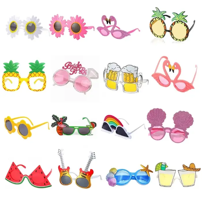 Lunettes de soleil de fête Flamingo