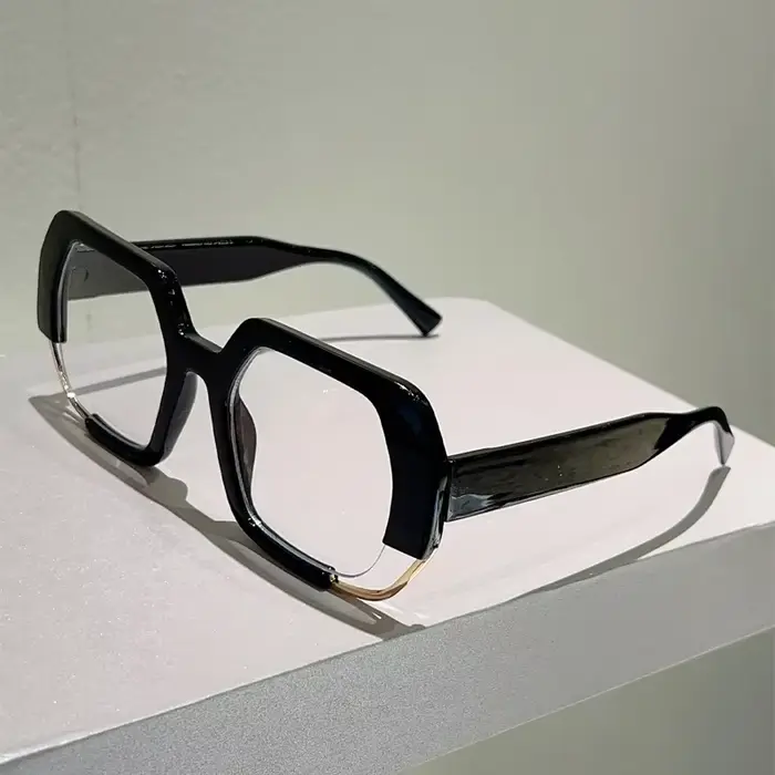 GM LUMIAS lunettes carrées surdimensionnées femmes 2025 mode lumière bleue blocage montures optiques