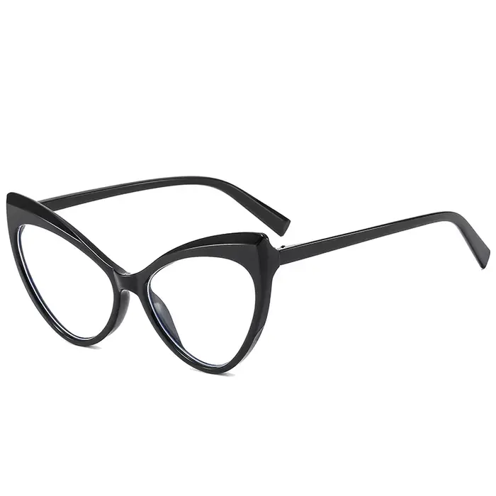 Lunettes Anti-lumière bleue à grande monture œil de chat pour femmes, à la mode européenne et améric