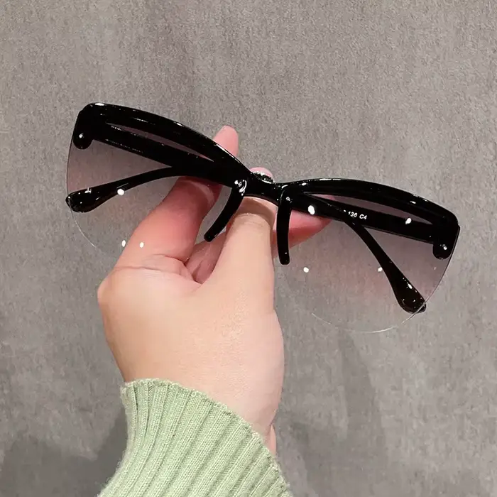 Lunettes de soleil en forme d'oeil de chat pour femmes
