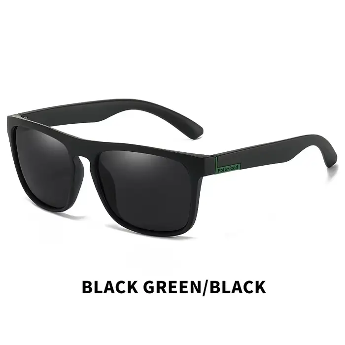 Lunettes de soleil polarisées carrées Vintage pour hommes et femmes, pour la conduite, la pêche, mar