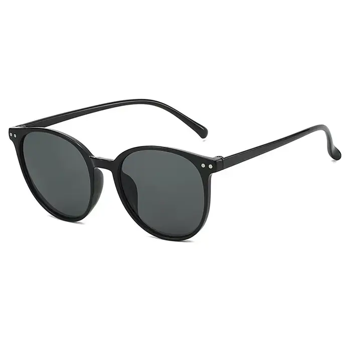 Nouvelles lunettes de soleil rondes pour hommes et femmes, style vintage, de marque de créateur, ver
