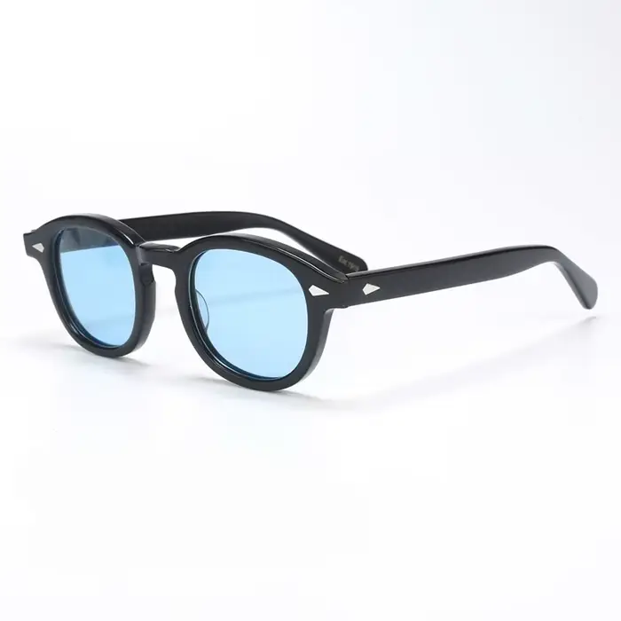 Lunettes de soleil polarisées hommes femmes Johnny Depp Lemtosh Style lunettes de soleil rétro rond 