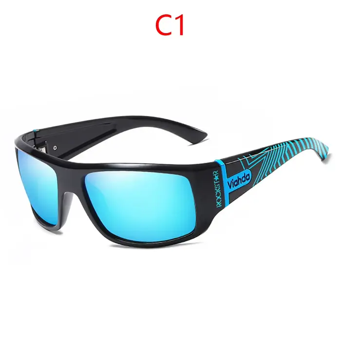 Lunettes de cyclisme VIAHDA UV400, protection pour VTT, vélo de montagne, baseball