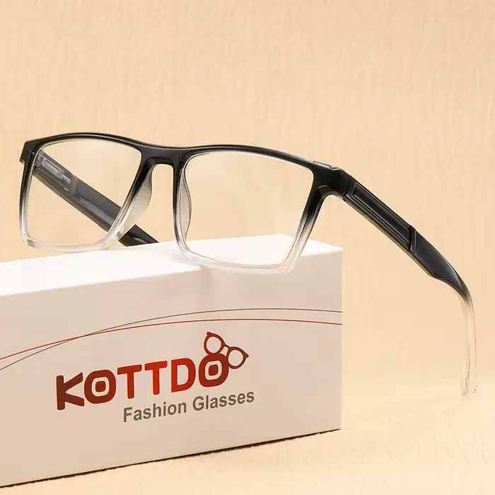 Lunettes de lecture bleues dégradées pour hommes et femmes
