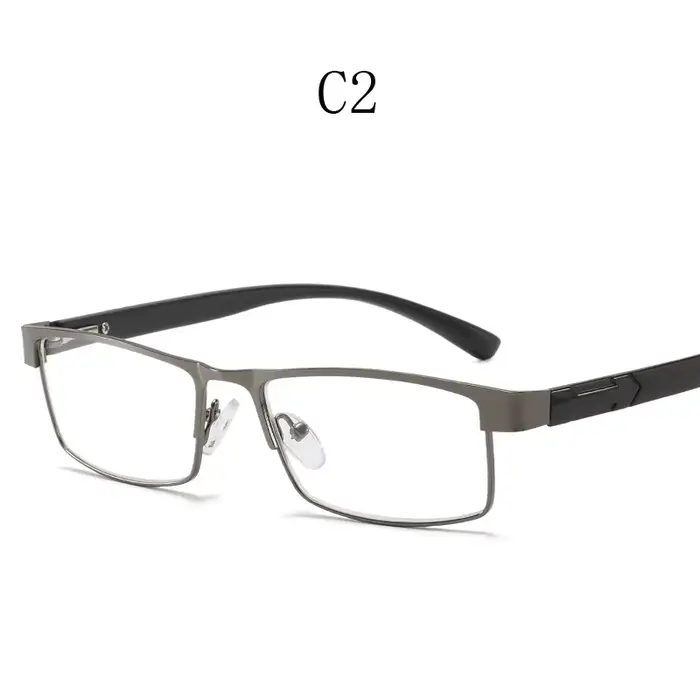 Rooftrellen monture métallique hommes lunettes de lecture Vintage affaires hypermétropie lunettes mâ
