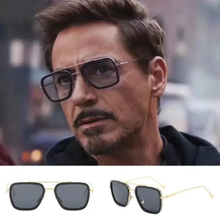 Lunettes Tony Stark pour hommes et femmes