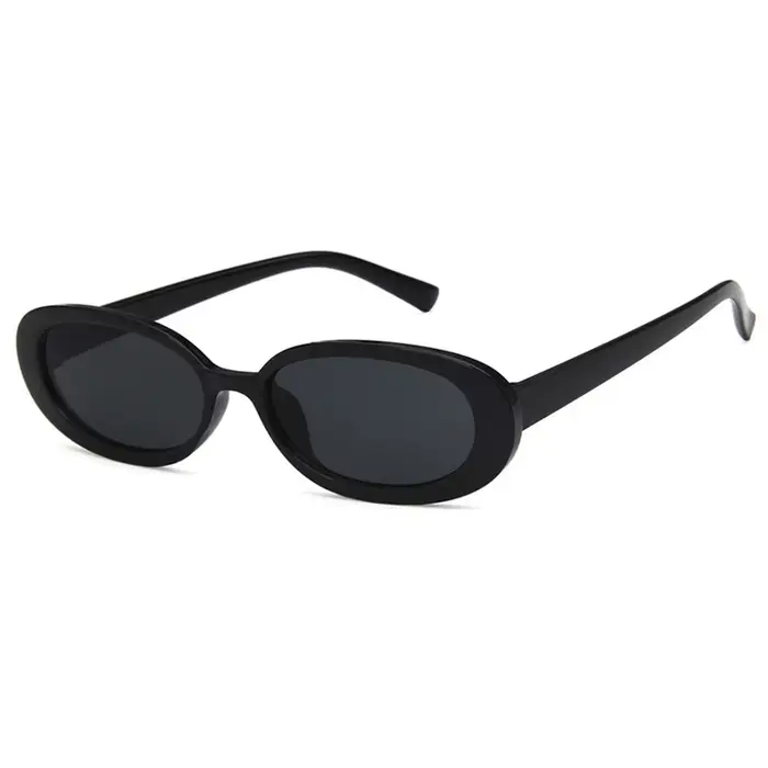 Lunettes de soleil ovales rétro roses pour femmes, lunettes de soleil de cyclisme, UV400, rétro, mar