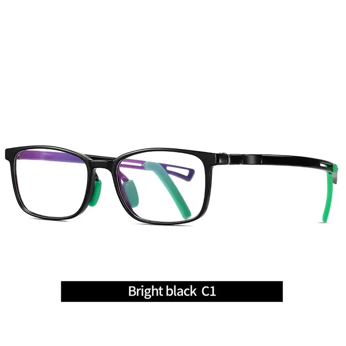 Lunettes d'ordinateur bloquant la lumière bleue pour enfants, monture de lunettes optiques ultralégè