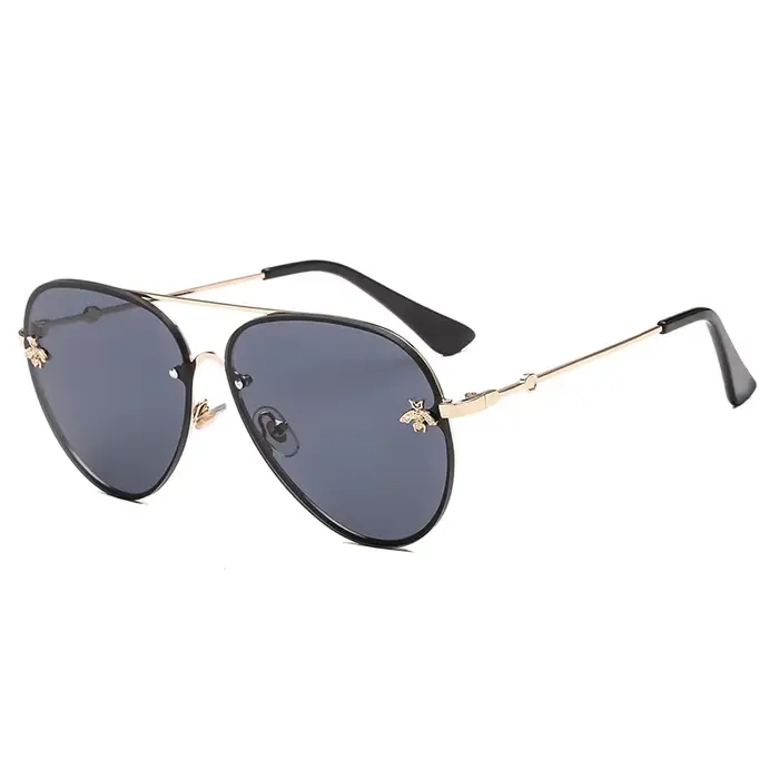 SUGLAU-Lunettes de soleil sans monture unisexes, marque de luxe, lunettes de soleil de conduite déco