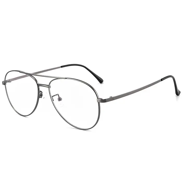 Monture de lunettes super légère en titane pur pour hommes, lunettes de pilote, lunettes décoratives