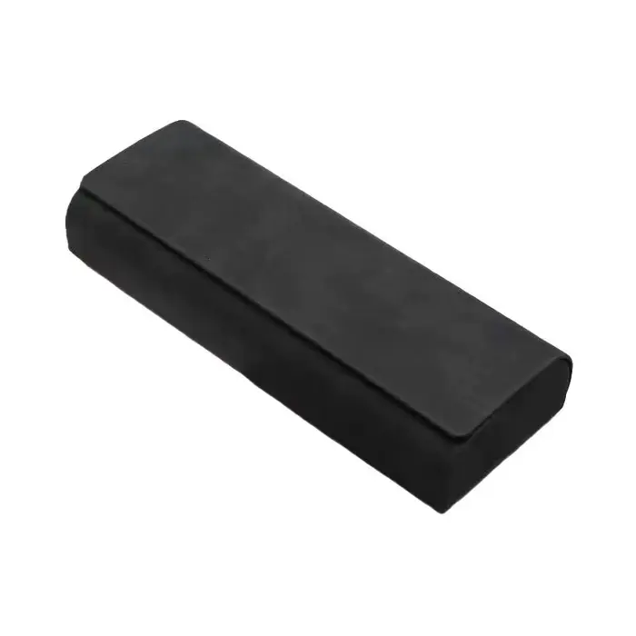 Étui rigide pour lunettes, étui pour lunettes homme femme, boîte à lunettes en cuir PU