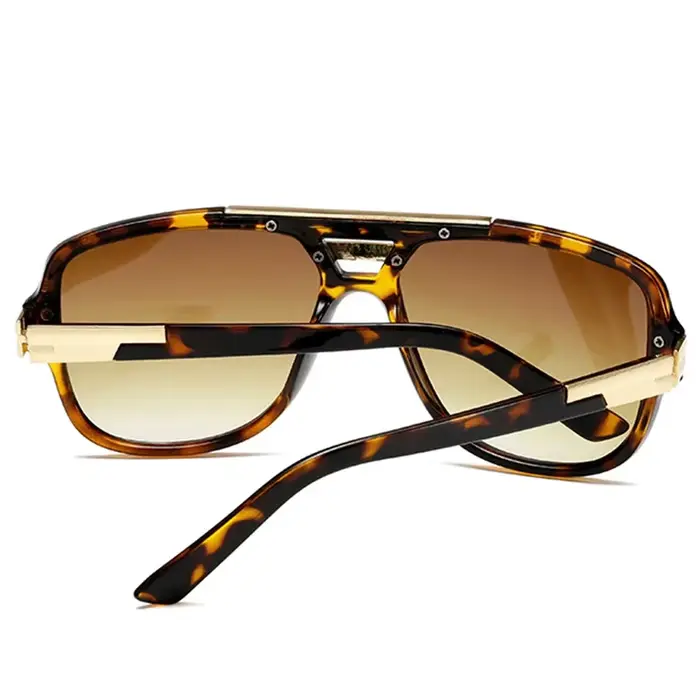 MUSELIFE classique luxe hommes lunettes de soleil Glamour marque de mode