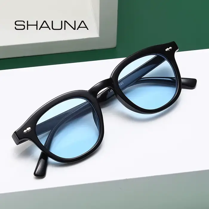 SHAUNA Ins – petites lunettes de soleil rondes tendance populaires