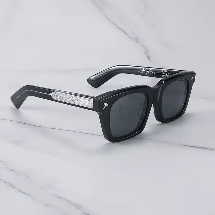 JMM QUENTIN homme lunettes De soleil japon épais acétate extérieur carré lunettes De soleil femme pê