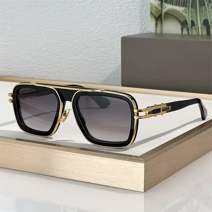 DILTA LXN-EVO DTS403 lunettes de soleil pilote de luxe pour femmes mode UV400 extérieur Double pont 