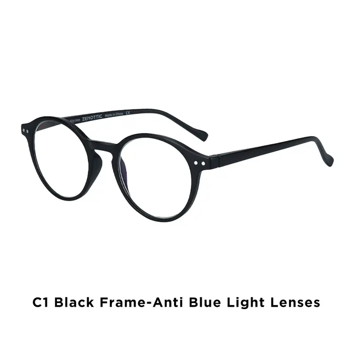 BLUEMOKY Vintage rond lunettes de Prescription pour hommes femmes élégant photochromique progressif 