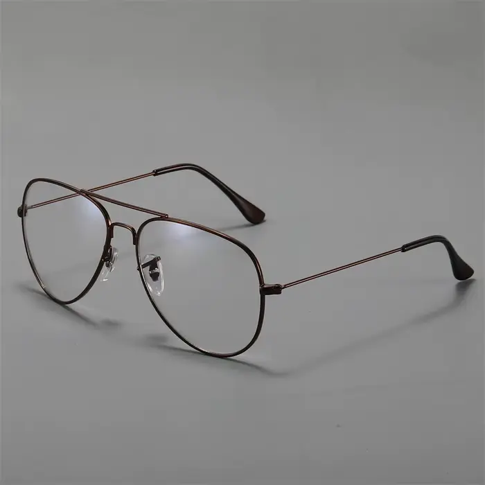 Lunettes Froggy rétro à grande monture, unisexe, ultralégères, verres plats, bifocales, adaptées à t