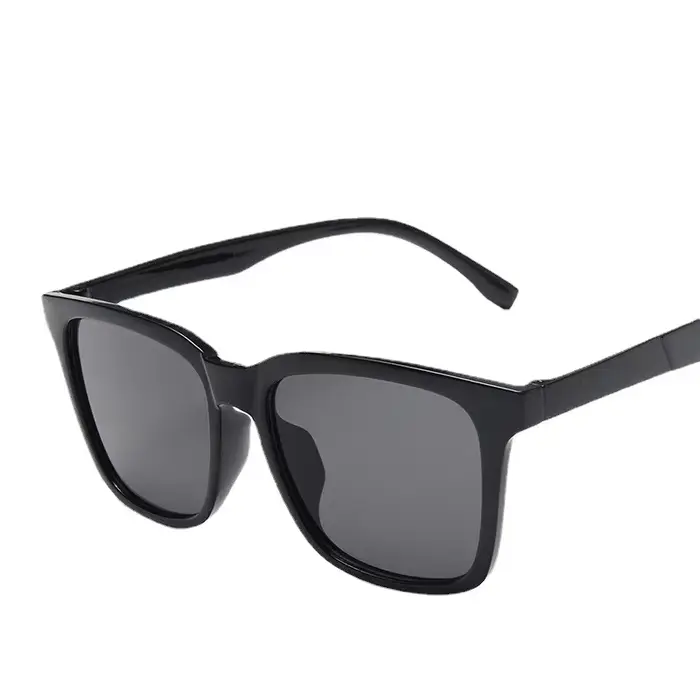 Lunettes de soleil de Style coréen pour hommes et femmes, carrées d'extérieur, pour la conduite au m