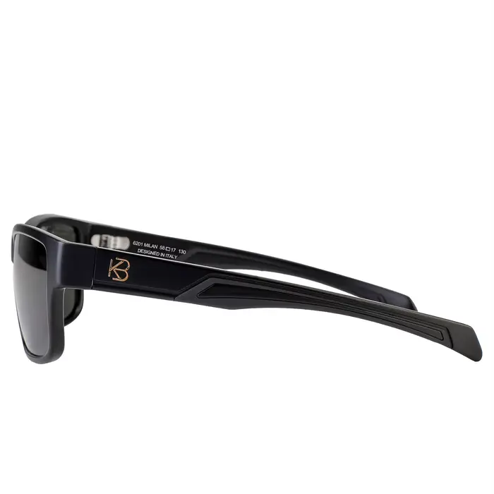 BUNVICK Lunettes de soleil polarisées HD en verre véritable pour hommes et femmes