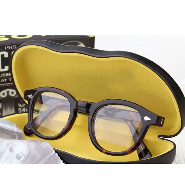 Johnny Depp Lemtosh lunettes cadre hommes femmes marque de luxe Vintage ordinateur lunettes acétate 