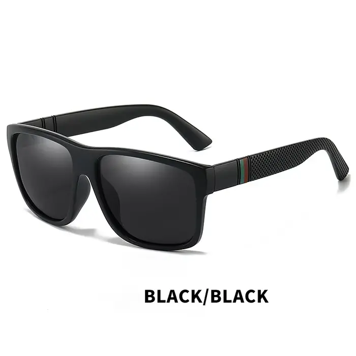 Mode surdimensionné lunettes de soleil polarisées hommes femmes luxe conduite pêche voyage Vintage c