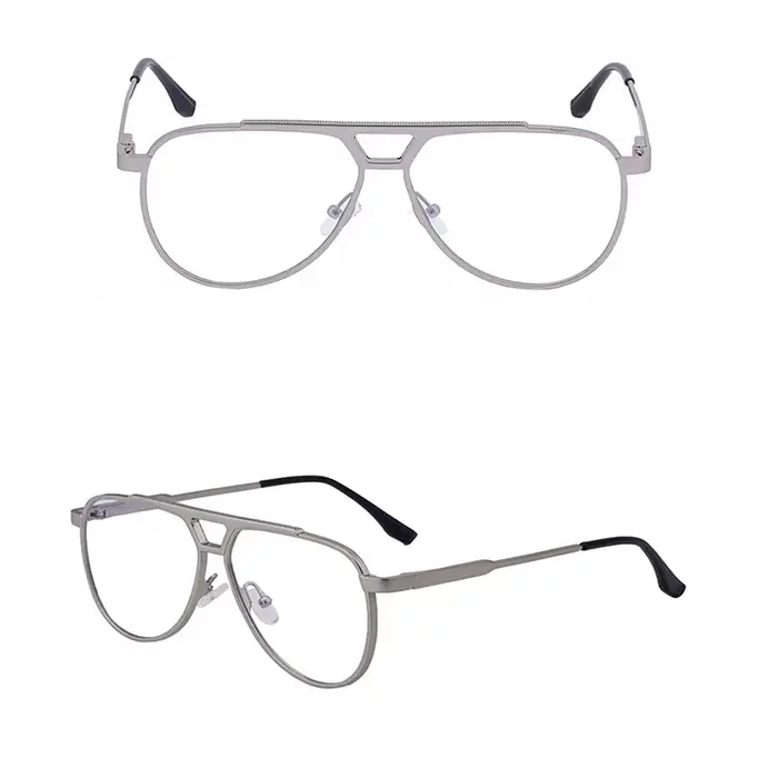 Lunettes de myopie pilote classiques pour hommes