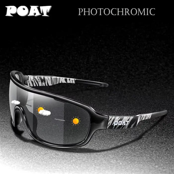 POAT marque cyclisme lunettes photochromiques Sports de plein air