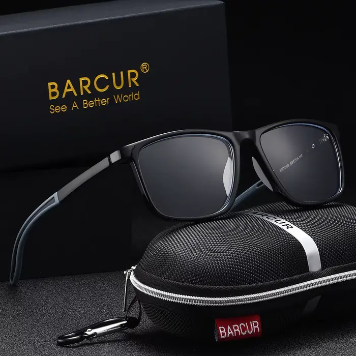 BARCUR-Lunettes de sport transparentes pour hommes et femmes, lunettes anti-lumière bleue, lunettes 