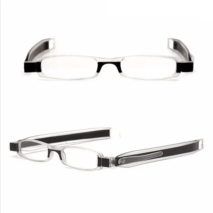 Lunettes de lecture pliables et ultra-portables pour grand-mère, avec correction de +1.0, +1.5, +2.0