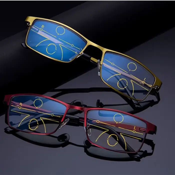 Lunettes de lecture multi-focales progressives pour hommes et femmes