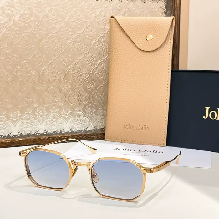Lunettes de soleil de haute qualité pour hommes et femmes, pour JOHN DALIA JD SAMUEL, style rétro bu