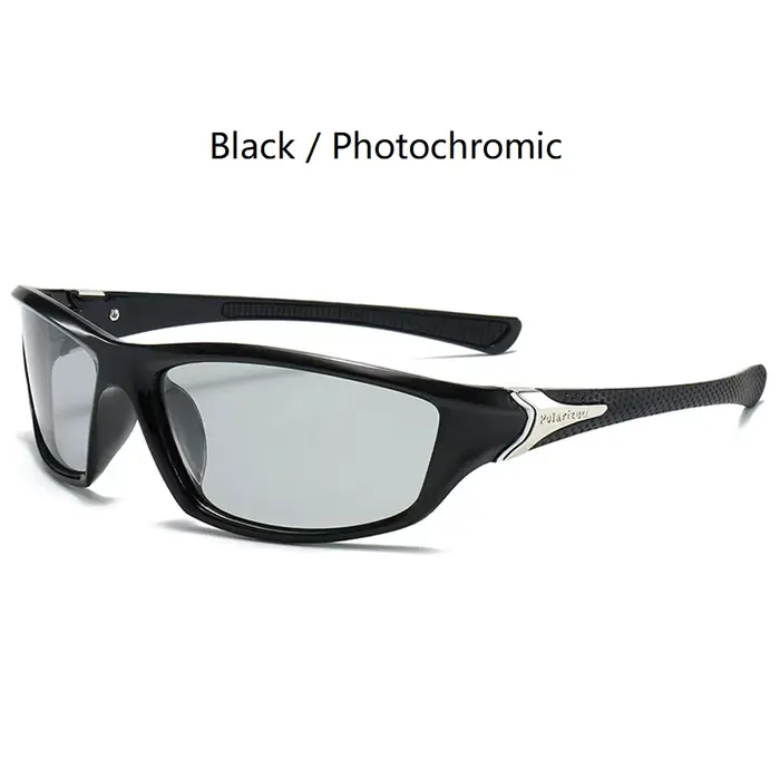 Lunettes de soleil polarisées photochromiques pour hommes et femmes, Vintage, pour pêche, cyclisme, 
