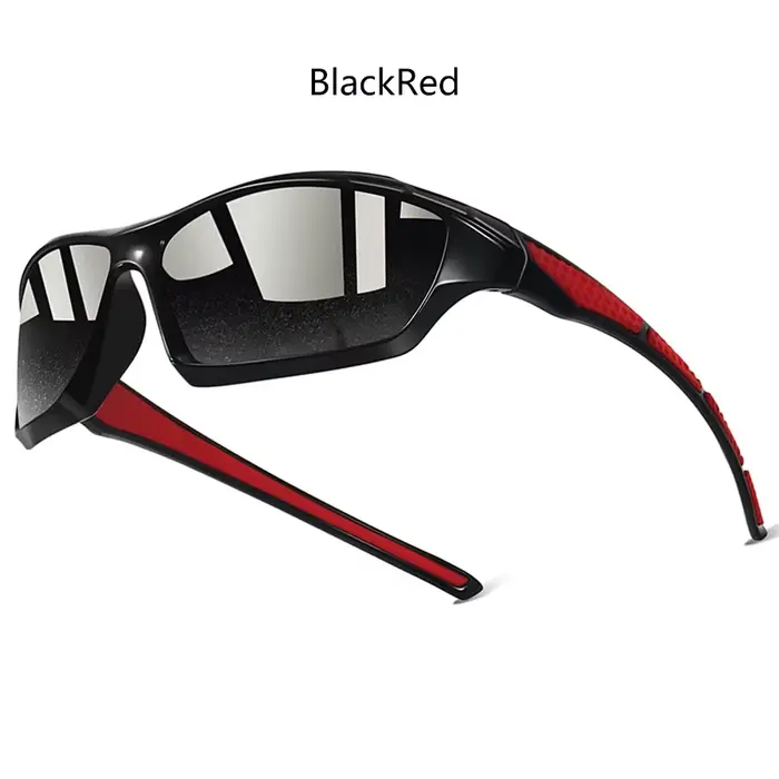 Lunettes de soleil vintage tendance à couleurs contrastées, lunettes de protection pour le sport en 