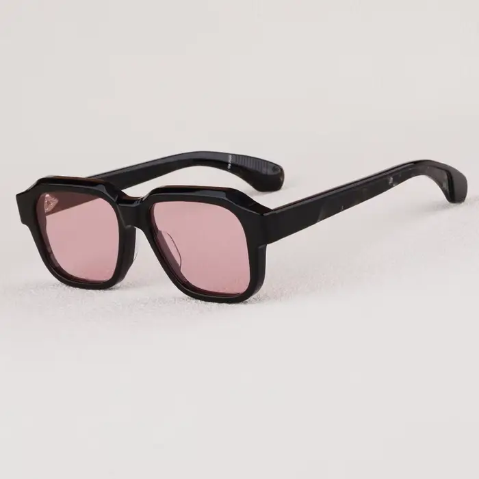 Lunettes de soleil carrées en acétate dégradé JMM pour hommes et femmes, de haute qualité, de marque