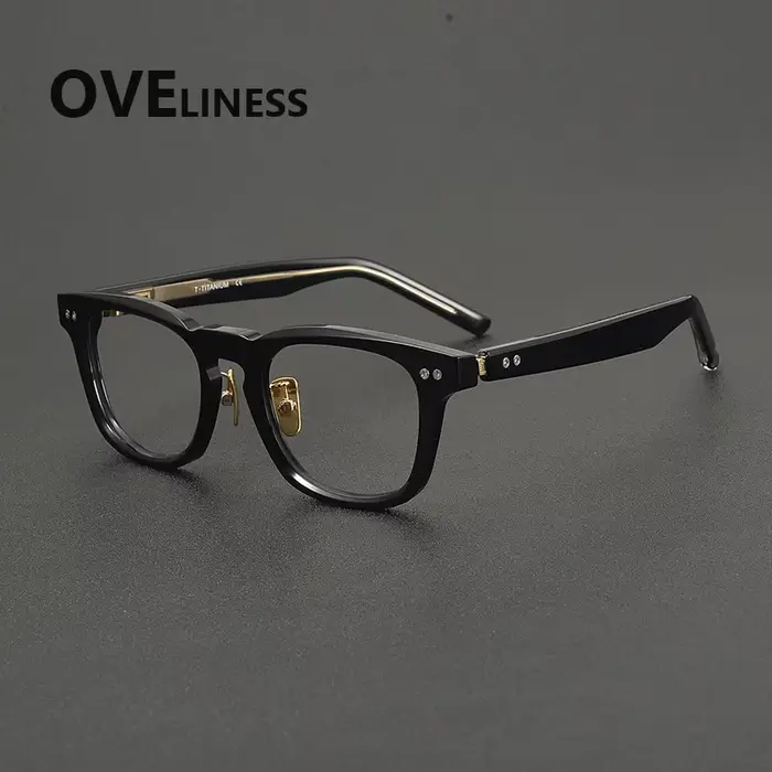 2026 montures de lunettes en acétate hommes femmes nouvelle marque Design rétro Vintage lunettes ron