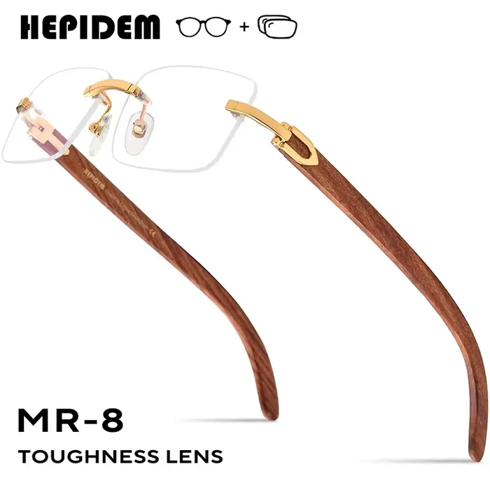 HEPIDEM lunettes de Prescription progressives personnalisé photochromique myopie lentilles optiques 