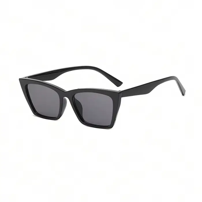 Lunettes de soleil œil de chat Vintage pour femmes, petite monture carrée, marque de styliste rétro,
