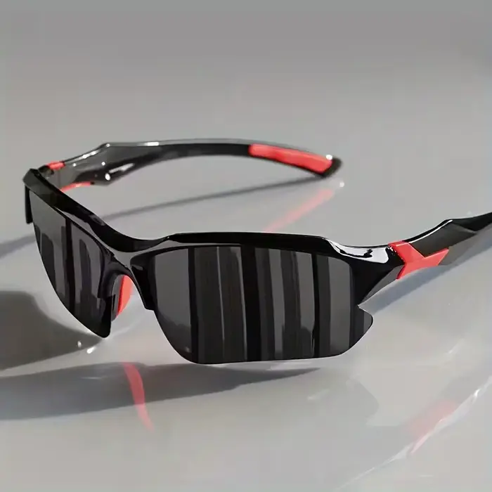 Lunettes de soleil semi-cerclées tendance, unisexes, idéales pour les fêtes ou comme cadeau