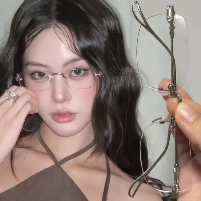 Lunettes à monture carrée pour hommes et femmes