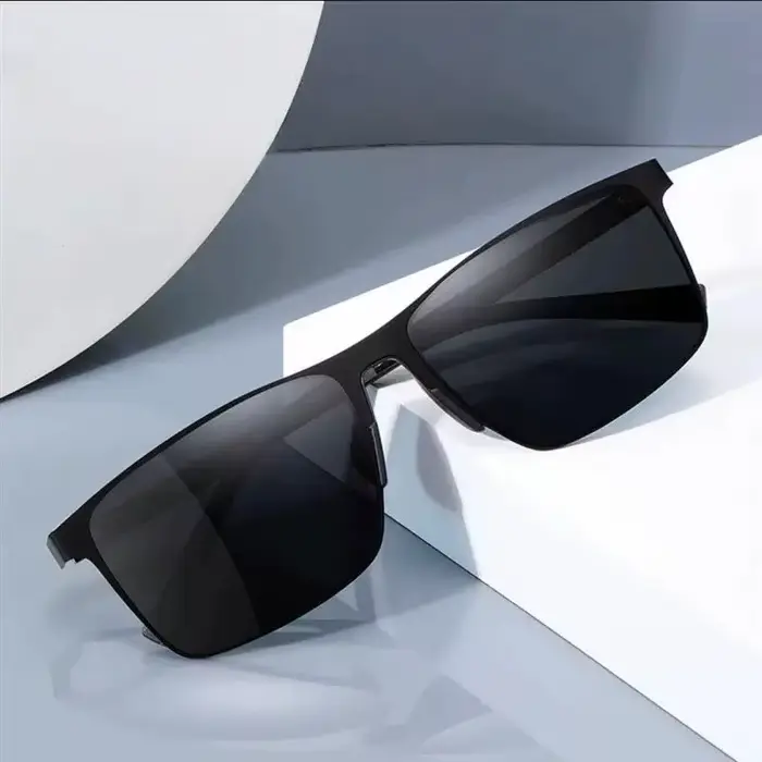 TFTB hommes et femmes lunettes de soleil polarisées rétro carré grand visage conduite randonnée pêche Anti-UV optique