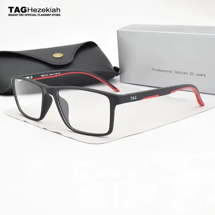 TAG Hezekiah lunettes optiques montures hommes Anti lumière bleue et anti-rayonnement jeu TR90 lunet