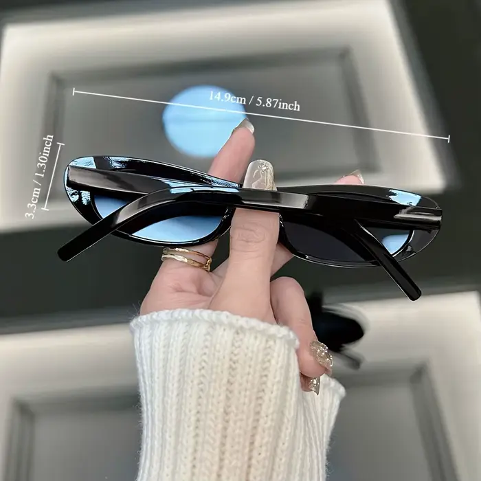 Petites lunettes de soleil carrées vintage pour femmes