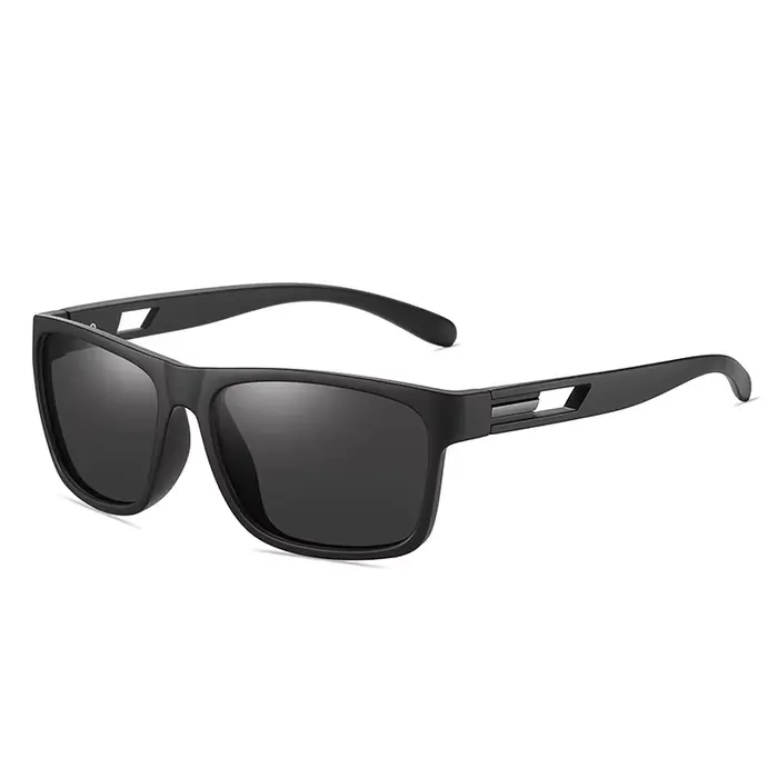 Lunettes de soleil carrées de sport avec dioptries pour hommes, anti-absorbe ouissement, lunettes de