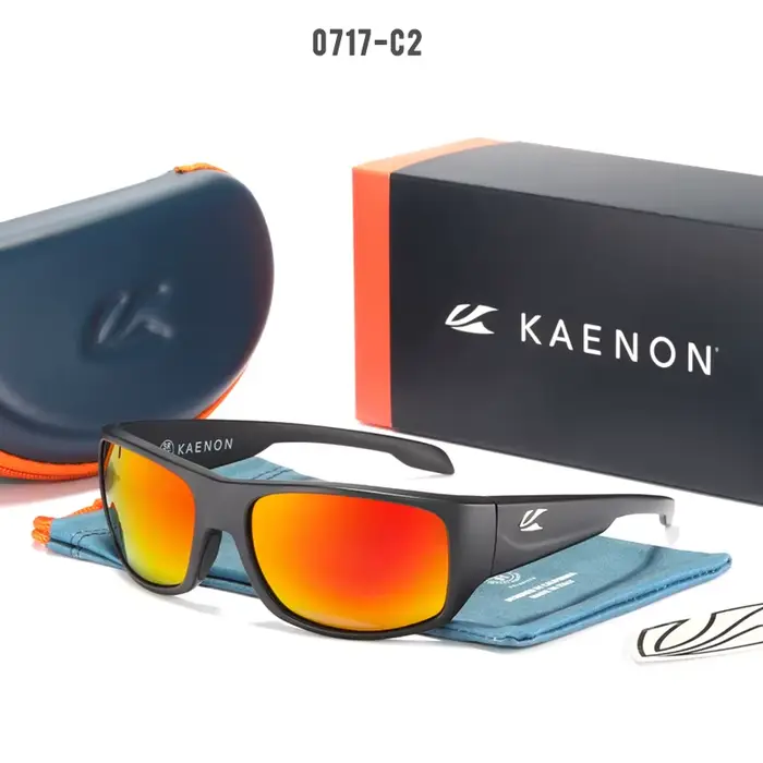 Agreenon-Lunettes de soleil colorées pour sports de plein air, matériau TR90, revêtement miroir pola