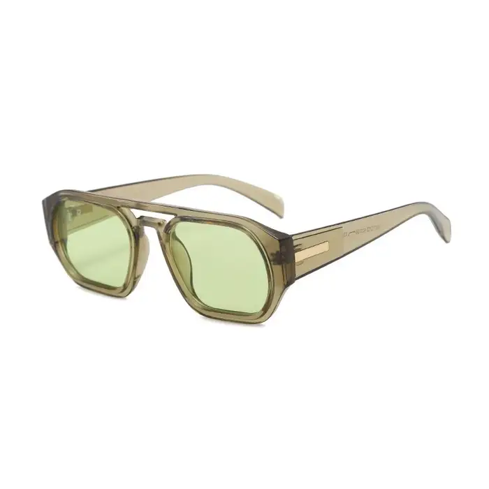 Lunettes de soleil aviateur rétro à double pont pour femmes et hommes, surdimensionnées, style vinta